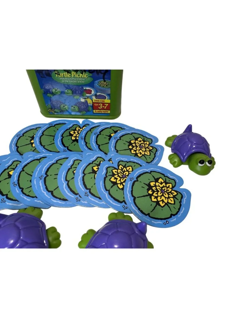 Fisher Price Turtle Picnic Color Matching Game Preschool 1998 Complete